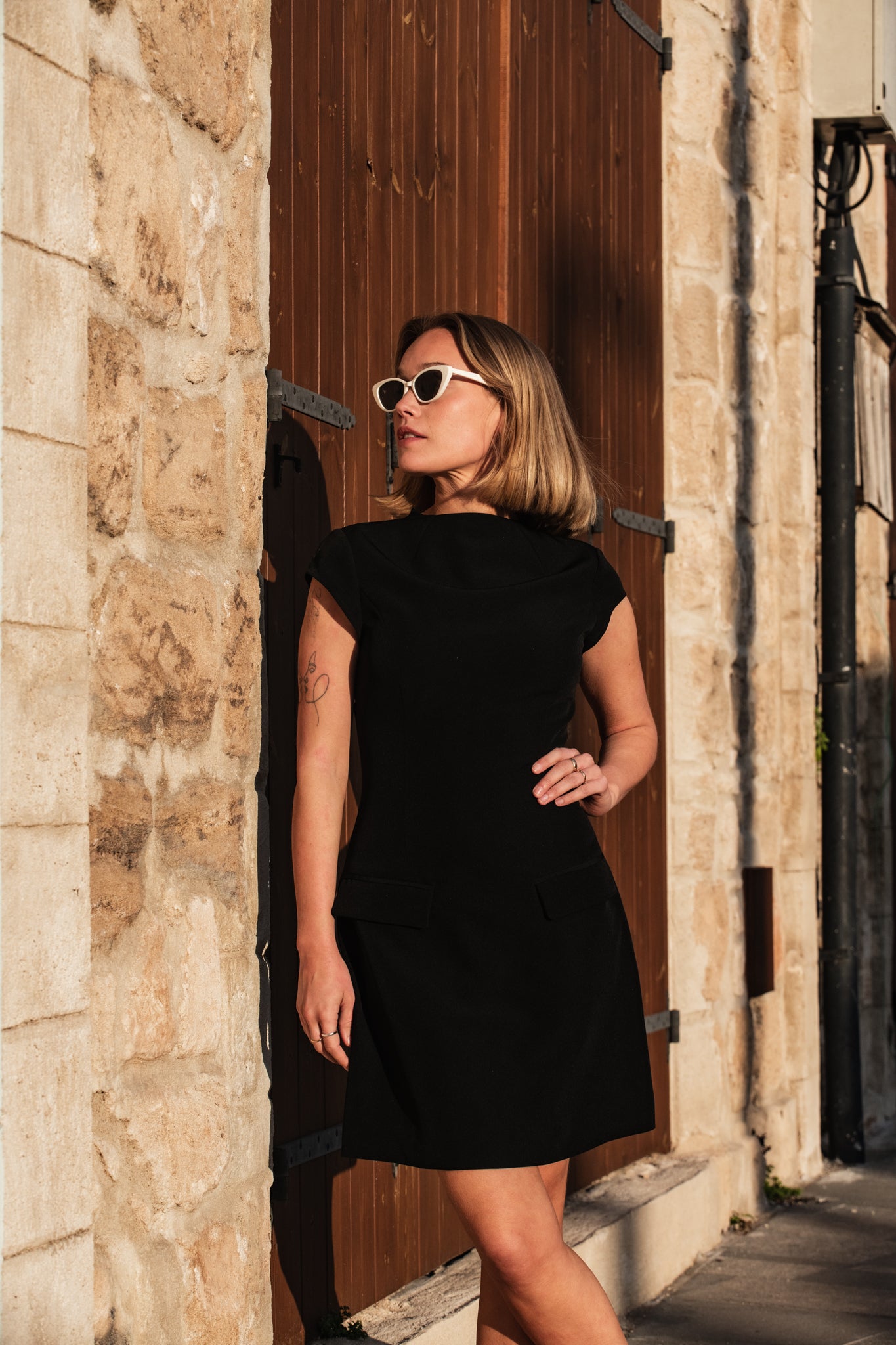 VMAGNES Short Dress - Black